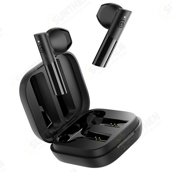 GT6 TWS bluetooth V5.2 Earphones AAC HiFi Stero Bass Low Latency Half Ear Wireless Earbuds Smart Touch Type-C Charging Headphone with Mic GT6 TWS bluetooth V5.2 Earphones AAC HiFi Stero Bass Low Latency Half Ear Wireless Earbuds Smart Touch Type-C Charging Headphone with Mic