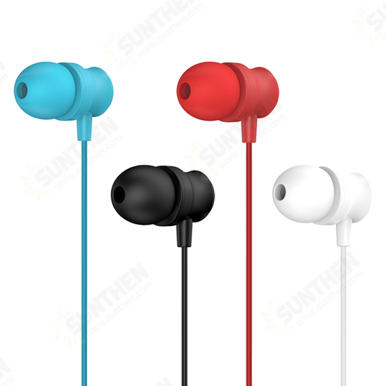 MT20 Mini 3.5mm Wired In-Ear Headphones Hifi Sound Music Earphone with Mic for Smartphones MP3 PC