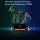 KS06 TWS bluetooth 5.0 Earbuds Colorful Lights Senseless Latency High Battery Capacity 9D Stereo Sound E-sports Gaming Headphones with Mic