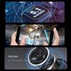 KS06 TWS bluetooth 5.0 Earbuds Colorful Lights Senseless Latency High Battery Capacity 9D Stereo Sound E-sports Gaming Headphones with Mic