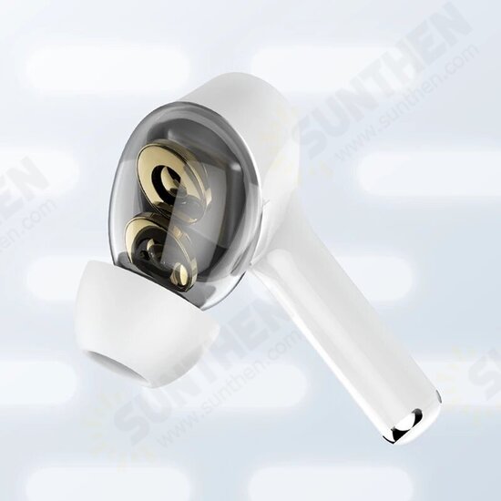 GT4 Mini TWS bluetooth 5.0 Headset HIFI Sound Dual Dynamic Driver Waterproof Earphones