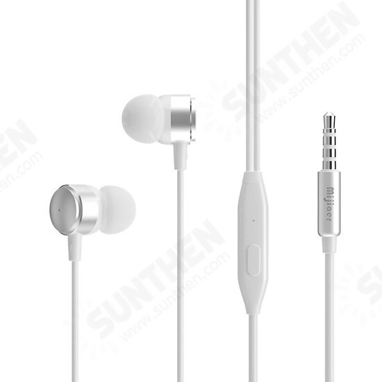 M19 Wired Earphone Stereo 10MM Drivers In-Line Control Metal 3.5MM Plug In-Ear Music Sports Headset with Mic M19 Wired Earphone Stereo 10MM Drivers In-Line Control Metal 3.5MM Plug In-Ear Music Sports Headset with Mic