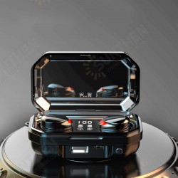 M15 TWS bluetooth 5.1 Earbuds Mini Portable Wireless Earphone Stereo IPX7 Waterproof Headphone Headset with Mic M15 TWS bluetooth 5.1 Earbuds Mini Portable Wireless Earphone Stereo IPX7 Waterproof Headphone Headset with Mic