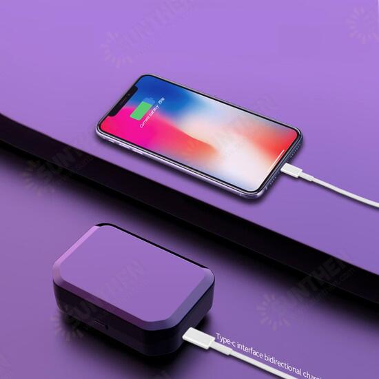 Mini Portable TWS Wireless bluetooth 5.0 Earphone 3600mAh Power Bank Stereo Sports Headphone with Mic Mini Portable TWS Wireless bluetooth 5.0 Earphone 3600mAh Power Bank Stereo Sports Headphone with Mic