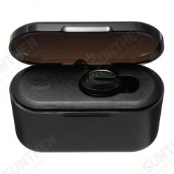 Mini Portable Wireless bluetooth Earphone Single Earbuds Noise Cancelling 2200mAh Power Bank Headphone with Mic Mini Portable Wireless bluetooth Earphone Single Earbuds Noise Cancelling 2200mAh Power Bank Headphone with Mic