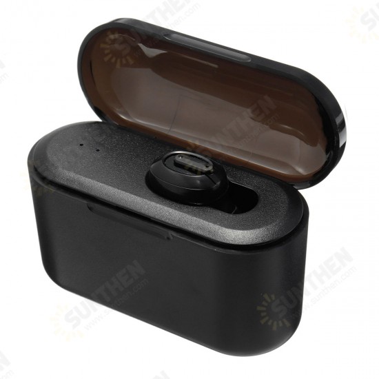 Mini Portable Wireless bluetooth Earphone Single Earbuds Noise Cancelling 2200mAh Power Bank Headphone with Mic Mini Portable Wireless bluetooth Earphone Single Earbuds Noise Cancelling 2200mAh Power Bank Headphone with Mic