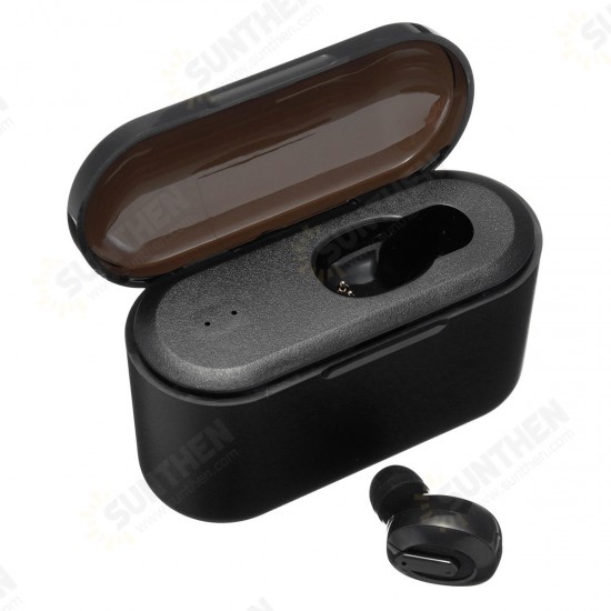 Mini Portable Wireless bluetooth Earphone Single Earbuds Noise Cancelling 2200mAh Power Bank Headphone with Mic Mini Portable Wireless bluetooth Earphone Single Earbuds Noise Cancelling 2200mAh Power Bank Headphone with Mic