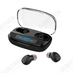 Mini TWS Dual bluetooth Wireless Stereo Earphone In-ear Headset LED Display with Charging Box Mini TWS Dual bluetooth Wireless Stereo Earphone In-ear Headset LED Display with Charging Box