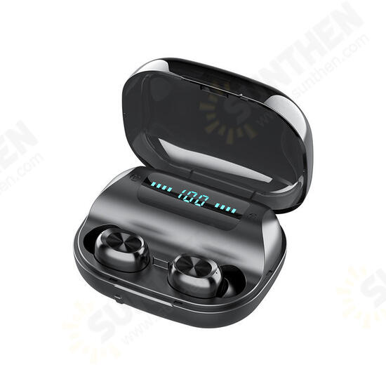 Mini TWS Wireless Earbuds bluetooth 5.0 Earphone LED Display HiFi Stereo Smart Touch Headphone with 1200mAh Power Bank Mini TWS Wireless Earbuds bluetooth 5.0 Earphone LED Display HiFi Stereo Smart Touch Headphone with 1200mAh Power Bank