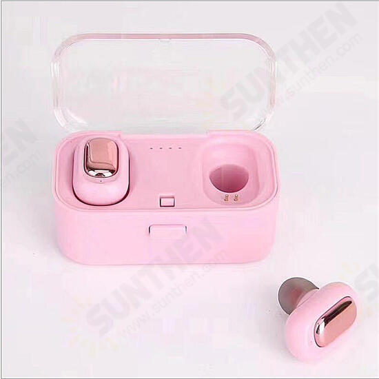Mini TWS bluetooth 5.0 Earphone Binaural Wireless Stereo Earbuds Headphones With Charging Case Mini TWS bluetooth 5.0 Earphone Binaural Wireless Stereo Earbuds Headphones With Charging Case