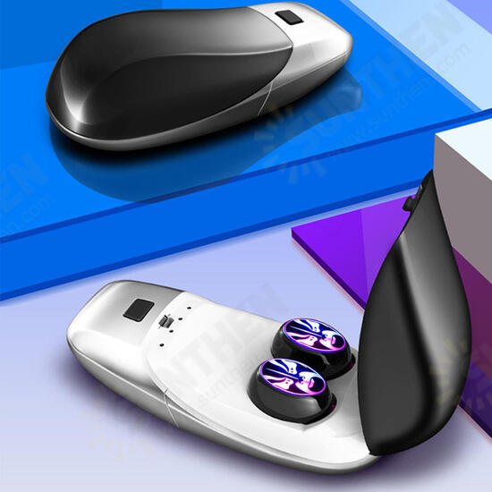 Mini Wireless bluetooth 5.0 Earphone HiFi Stereo Noise Cancelling Smart Touch Bilateral Call IPX5 Waterproof Headphone Mini Wireless bluetooth 5.0 Earphone HiFi Stereo Noise Cancelling Smart Touch Bilateral Call IPX5 Waterproof Headphone