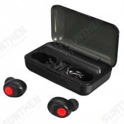 Mini Wireless bluetooth 5.0 TWS Earphone Digital Display Sports Headphones with Mic Charging Case Mini Wireless bluetooth 5.0 TWS Earphone Digital Display Sports Headphones with Mic Charging Case