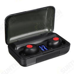Mini Wireless bluetooth 5.0 TWS Earphone Digital Display Sports Headphones with Mic Charging Case Mini Wireless bluetooth 5.0 TWS Earphone Digital Display Sports Headphones with Mic Charging Case