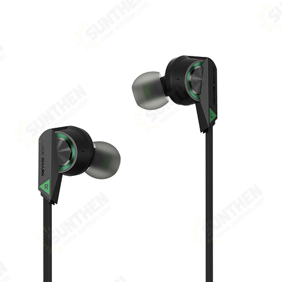 NEW Black Shark Game Earphone 2 Deep Bass 3.5mm Wired In-Ear Headphones Elbow Design Sports Earphones for Smartphone PC Laptop NEW Black Shark Game Earphone 2 Deep Bass 3.5mm Wired In-Ear Headphones Elbow Design Sports Earphones for Smartphone PC Laptop