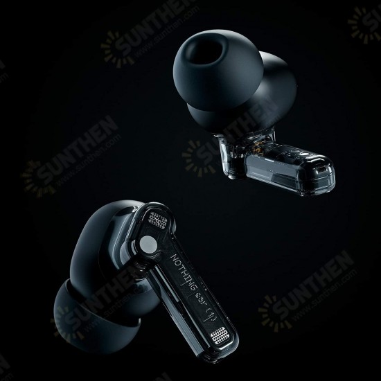 Nothing Ear 1 TWS bluetooth 5.2 Earphone Active Noise Cancelling Low Latency Long Battery Life Earphones Headphone with Mic Nothing Ear 1 TWS bluetooth 5.2 Earphone Active Noise Cancelling Low Latency Long Battery Life Earphones Headphone with Mic