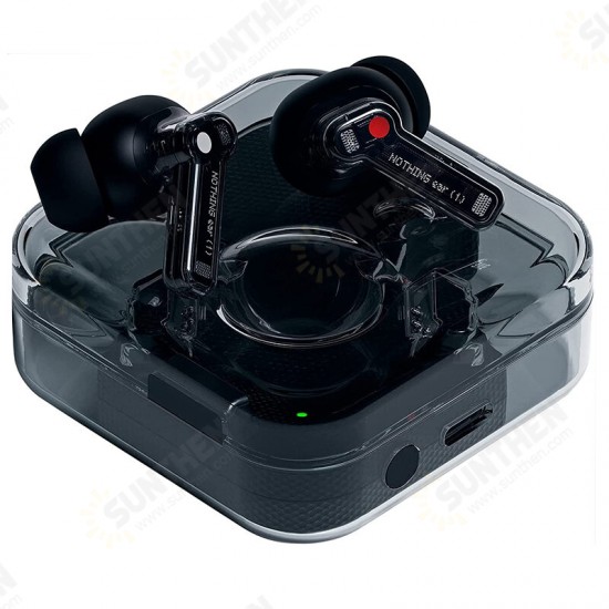Nothing Ear 1 TWS bluetooth 5.2 Earphone Active Noise Cancelling Low Latency Long Battery Life Earphones Headphone with Mic Nothing Ear 1 TWS bluetooth 5.2 Earphone Active Noise Cancelling Low Latency Long Battery Life Earphones Headphone with Mic