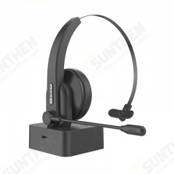 OY631 Single Ear Headset bluetooth Headphone Noise Cancelling Head-mounted Headphone with Microphone for Cell Phones PC Tablet OY631 Single Ear Headset bluetooth Headphone Noise Cancelling Head-mounted Headphone with Microphone for Cell Phones PC Tablet