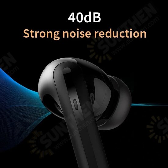 Pro TWS bluetooth 5.2 Earbuds Dual Active Noise Cancellation QCC5151 Low Latency Fast Charging Earphone Headset with 6 Mic