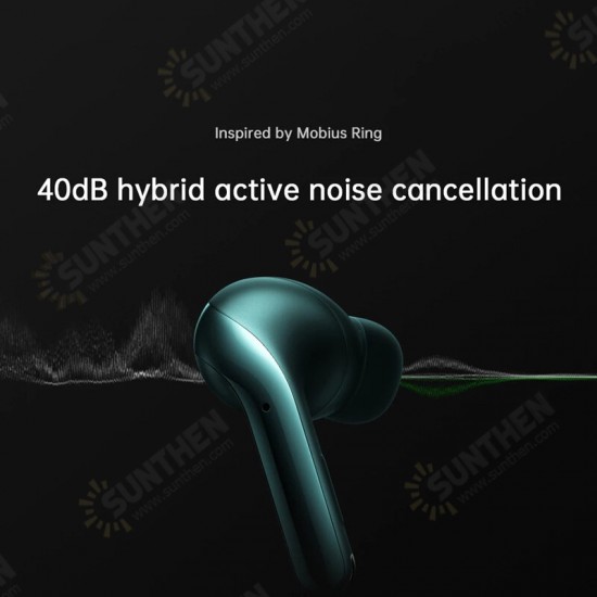 True Wireless 3 Pro M2103E1 Earphone TWS bluetooth 5.2 Headsets 40dB ANC Noise Reduction HiFi Headphones with Microphone