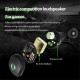 4Free TWS bluetooth Earphones Low Latency HD Call Wireless Gaming Headset Touch Control Leather Charging Case Sports Headphones with Mic