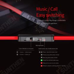 RX1 Gaming Earphones Noise Reduction Headset Detachable HD Long Mic Headphone Deep Bass Stereo Surround Earbuds RX1 Gaming Earphones Noise Reduction Headset Detachable HD Long Mic Headphone Deep Bass Stereo Surround Earbuds