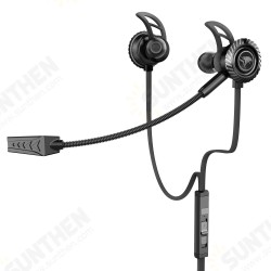 RX1 Gaming Earphones Noise Reduction Headset Detachable HD Long Mic Headphone Deep Bass Stereo Surround Earbuds RX1 Gaming Earphones Noise Reduction Headset Detachable HD Long Mic Headphone Deep Bass Stereo Surround Earbuds