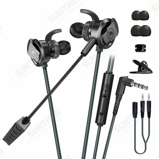 RX3 3.5mm Wired Gaming Earphone With Microphone In Ear Bass Headphone Earbuds Noise Reduction Headset With Microphone RX3 3.5mm Wired Gaming Earphone With Microphone In Ear Bass Headphone Earbuds Noise Reduction Headset With Microphone