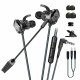 RX3 3.5mm Wired Gaming Earphone With Microphone In Ear Bass Headphone Earbuds Noise Reduction Headset With Microphone RX3 3.5mm Wired Gaming Earphone With Microphone In Ear Bass Headphone Earbuds Noise Reduction Headset With Microphone
