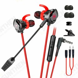 RX3 3.5mm Wired Gaming Earphone With Microphone In Ear Bass Headphone Earbuds Noise Reduction Headset With Microphone RX3 3.5mm Wired Gaming Earphone With Microphone In Ear Bass Headphone Earbuds Noise Reduction Headset With Microphone