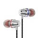 PTM M4 Mtal Bass In-Ear Earbuds Wired Control Type-C Earphone Headphones with Mic