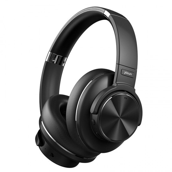 ANC-02 bluetooth 5.0 HiFi Deep Bass Headphones ANC Active Wireless Noise Cancelling Headset Foldable Design With Touch Control