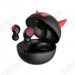 W10 Mini Evil bluetooth 5.0 In-ear Earphone TWS Wireless Smart Touch Passive Noise Cancelling Headphone for IOS Android W10 Mini Evil bluetooth 5.0 In-ear Earphone TWS Wireless Smart Touch Passive Noise Cancelling Headphone for IOS Android