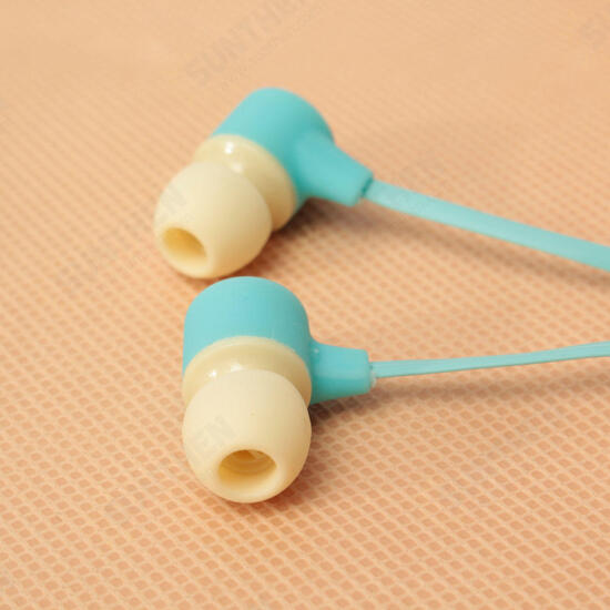Portable In-Ear 3.5mm Earphone Headset Macaron Storage Case For Phone Tablet PC Portable In-Ear 3.5mm Earphone Headset Macaron Storage Case For Phone Tablet PC