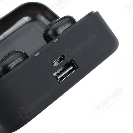 Portable TWS Wireless bluetooth 5.0 Earphone Noise Cancelling 3500mAh Power Bank Earbuds Headphone with Mic Portable TWS Wireless bluetooth 5.0 Earphone Noise Cancelling 3500mAh Power Bank Earbuds Headphone with Mic