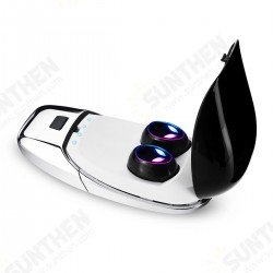 Portable Wireless bluetooth 5.0 Earphone HiFi Sound Smart Touch Noise Cancelling Bliateral Call Headphone with Charging Box Portable Wireless bluetooth 5.0 Earphone HiFi Sound Smart Touch Noise Cancelling Bliateral Call Headphone with Charging Box
