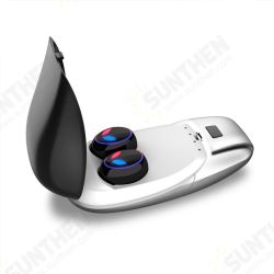 Portable Wireless bluetooth 5.0 Earphone HiFi Sound Smart Touch Noise Cancelling Bliateral Call Headphone with Charging Box Portable Wireless bluetooth 5.0 Earphone HiFi Sound Smart Touch Noise Cancelling Bliateral Call Headphone with Charging Box