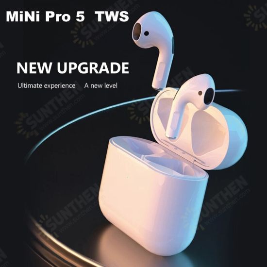 Pro5 Mini TWS 5.0 bluetooth Headset Gaming Headset Wireless Earbuds Waterproof Hands-Free Calling In-Ear Business Headset Pro5 Mini TWS 5.0 bluetooth Headset Gaming Headset Wireless Earbuds Waterproof Hands-Free Calling In-Ear Business Headset