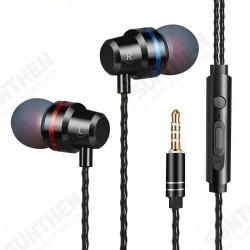 Q5 3.5mm Wired Control In-ear Earbuds Stereo Music Earphone Supper Bass Metal Headphone with Mic Q5 3.5mm Wired Control In-ear Earbuds Stereo Music Earphone Supper Bass Metal Headphone with Mic