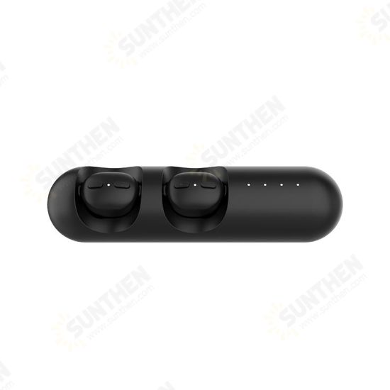 T1 Mini TWS bluetooth 5.0 Earphone HiFi Stereo Bilateral Calls Voice Prompt Headphone with Charging Box from Eco-System