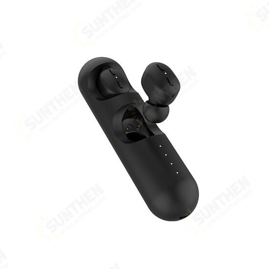 T1 Mini TWS bluetooth 5.0 Earphone HiFi Stereo Bilateral Calls Voice Prompt Headphone with Charging Box from Eco-System