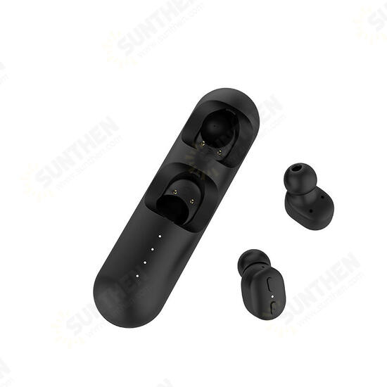 T1 Mini TWS bluetooth 5.0 Earphone HiFi Stereo Bilateral Calls Voice Prompt Headphone with Charging Box from Eco-System