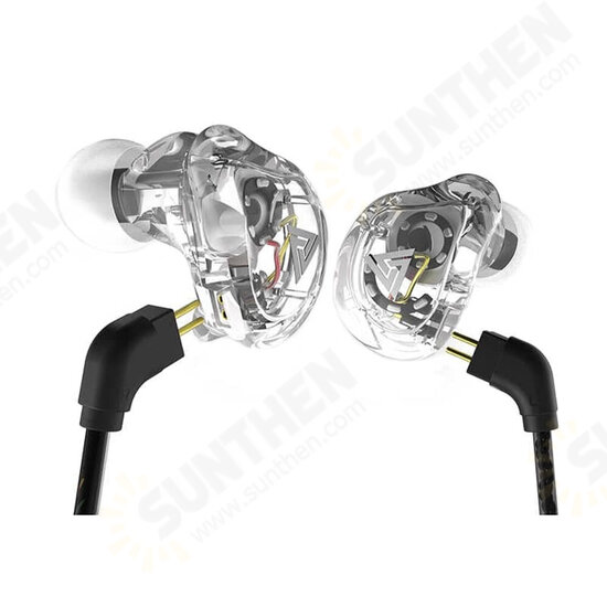 VK1 Wired Earphone HIFI Bass 11MM Dual Dynamic Earbuds 3.5MM In-Ear DJ Monito Running Sports Headset with HD Mic VK1 Wired Earphone HIFI Bass 11MM Dual Dynamic Earbuds 3.5MM In-Ear DJ Monito Running Sports Headset with HD Mic