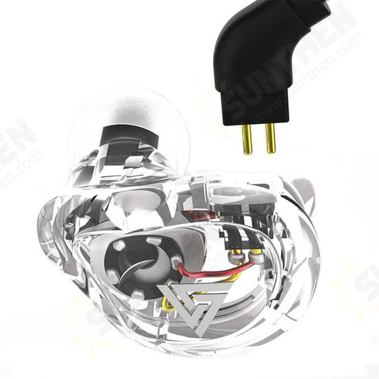 VK1 Wired Earphone HIFI Bass 11MM Dual Dynamic Earbuds 3.5MM In-Ear DJ Monito Running Sports Headset with HD Mic VK1 Wired Earphone HIFI Bass 11MM Dual Dynamic Earbuds 3.5MM In-Ear DJ Monito Running Sports Headset with HD Mic