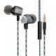 X36M Wired In-ear Two-Unit High-End Magnetic Earphone With Microphone