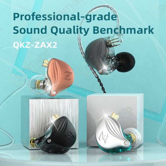 ZAX2 Dynamic In-Ear Earphones Monitor Metal Wired Earphone Noise Cancelling Sport Music Headphones with Detachable Cable ZAX2 Dynamic In-Ear Earphones Monitor Metal Wired Earphone Noise Cancelling Sport Music Headphones with Detachable Cable
