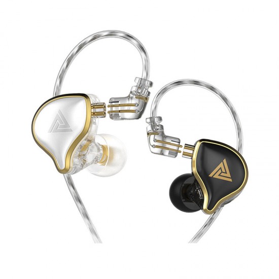 ZXD Dynamic In-Ear Earphones Monitor Metal Wired Earphone Noise Cancelling Sport Music Headphones with Detachable Cable