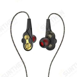 S1 Dual Dynamic Driver Stereo Wired Earphone In-ear Headset Bass Gaming Earbuds for iPhone huawei S1 Dual Dynamic Driver Stereo Wired Earphone In-ear Headset Bass Gaming Earbuds for iPhone huawei