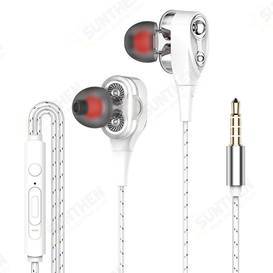 S1 Dual Dynamic Driver Stereo Wired Earphone In-ear Headset Bass Gaming Earbuds for iPhone huawei S1 Dual Dynamic Driver Stereo Wired Earphone In-ear Headset Bass Gaming Earbuds for iPhone huawei