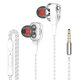 S1 Dual Dynamic Driver Stereo Wired Earphone In-ear Headset Bass Gaming Earbuds for iPhone huawei S1 Dual Dynamic Driver Stereo Wired Earphone In-ear Headset Bass Gaming Earbuds for iPhone huawei