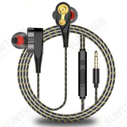 S1 Dual Dynamic Driver Stereo Wired Earphone In-ear Headset Bass Gaming Earbuds for iPhone huawei S1 Dual Dynamic Driver Stereo Wired Earphone In-ear Headset Bass Gaming Earbuds for iPhone huawei